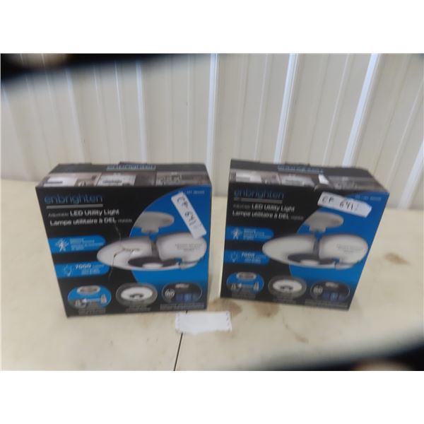 2 New LED Utility Lights 