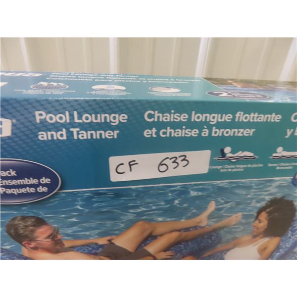 Aqua Pool Lounger New or Store Return