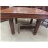 Image 2 : Antique Table - 5 Legs 4 Chairs 28"x42"x42"