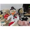 Image 2 : Plush Toys - Bunch Of Bears Dressed Up, One Thinks Their A Duck 