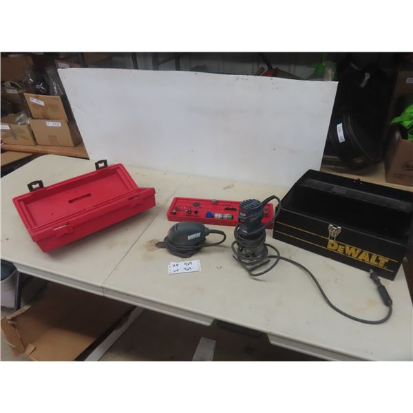 Mouse Power Sander, Bosch Router, Original Accessories   Boxes