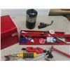 Image 5 : Pipewrench, Tube Cutter, Pliers, Torch, Plumbing, Metal Box