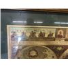 Image 3 : Framed Blaeu Wall Map 28"x34"