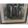 Image 4 : 3 Gentleman in Top Hats 25"x19 1/8" Framed Photo