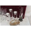 Image 5 : Candles, Glasses, Figurines, Mirrored Tray