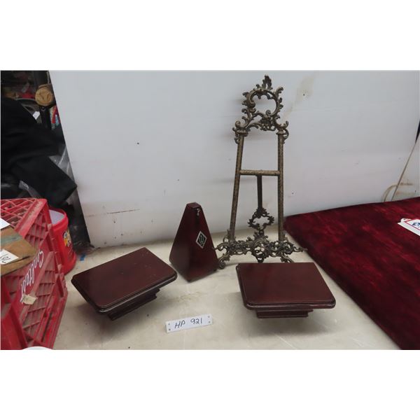 Metronome, Brass Easel 22'' H