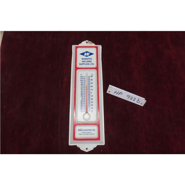 Winnipeg Welding Supplies Ltd Metal Thermometer 13x3 3/4''