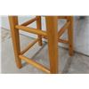 Image 3 : 2 Wooden Stools 24'' Tall