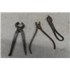 Image 5 : Vintage Folding Rulers, Pincers, Can Opener, Vice Grips, Soldering Iron, Punch, Chisel, Oiler