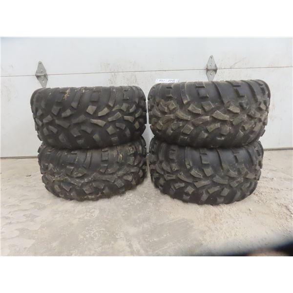 4 ATV Tires ( Only 1200 Miles ) 26x11.00- 12 NHS
