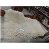 Image 1 : Large Sheep Skin Rug 5 ft x 3 1/2 ft 