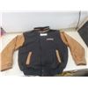 Image 1 : Leather / Melton John Deere Jacket Size 3XL