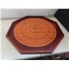 Image 1 : Crokinole / Checker Board with Playing Pieces 
