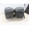 Image 2 : Pair- River Road Motorcycle Saddle Bags - Needs Repair 