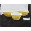 Image 1 : 3pcs Vintage Pyrex Shenandoah Nesting Bowls 