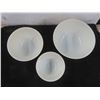 Image 2 : 3pcs Vintage Pyrex Shenandoah Nesting Bowls 