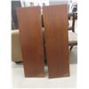 Image 10 : Wood Table with 4 Chairs + 2 Leafs 30"x38"x20" Extends Up To 40" with 2 -12" Leafs 