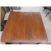 Image 3 : Wood Table with 4 Chairs + 2 Leafs 30"x38"x20" Extends Up To 40" with 2 -12" Leafs 