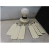 Image 6 : 2 Ceiling Fans with Lights : Wood Grain Blades 17"