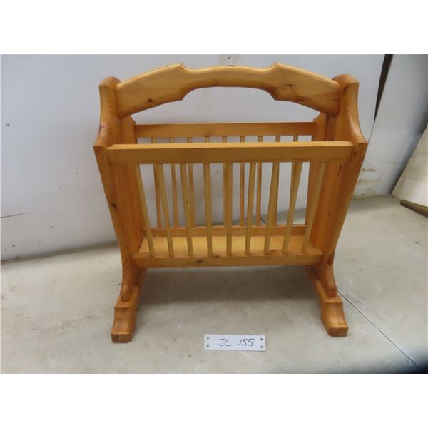 Ducks Unlimited Wood Magazine Rack 