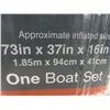 Image 2 : New Old Stock  Intex Inflatabale Explorer 200 Boat Set