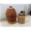 Image 3 : Stoneware Crocks: Finger Jug, Hudson Bay Rye Whiskey + 