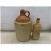 Image 5 : Stoneware Crocks: Finger Jug, Hudson Bay Rye Whiskey + 