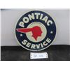 Image 1 : Pontiac Service Modern Sign 11" Diameter 