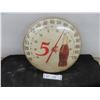 Image 1 : Coca Cola Thermometer 12" Diameter Small Crack