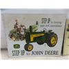 Image 2 : 3 Modern Metal Tractor Signs - John Deere, Farmall + 