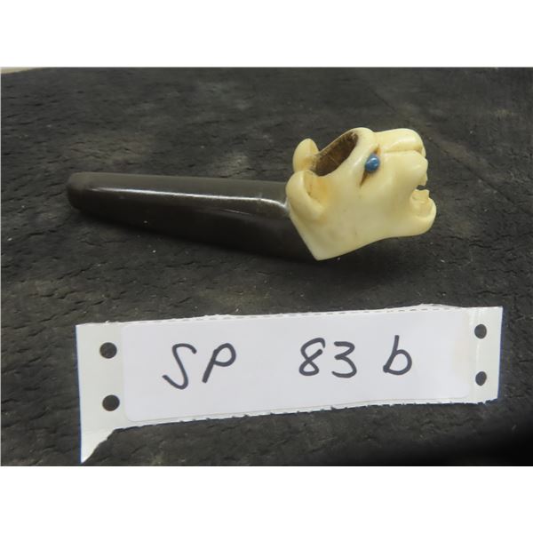 Unique Soap Stone Pipe 5" In Length 