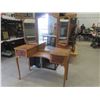 Image 15 : Wood Vanity Dressing Table with Tri Mirror + 