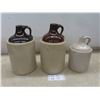 Image 1 : 3 Stoneware Finger Jugs 