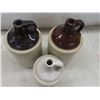 Image 2 : 3 Stoneware Finger Jugs 