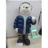 Image 1 : Polar Bear Statue 36" 