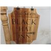 Image 2 : Wooden Halloween Sign  5 FT High " Old Salem Black Hat Inn" 