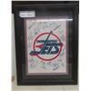 Image 1 : Framed Winnipeg Jets Print