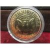 Image 2 : United States Gold Plated Half Dollar Coin