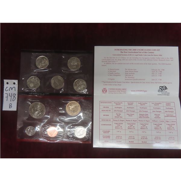  United States Uncirculated Coin Set