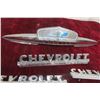 Image 3 : 6x Chevrolet Chrome Auto Decals - Longest 17" 