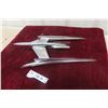 Image 2 : 50's Oldsmobile Chrome Hood Ornament 18" Long 