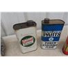 Image 2 : 4 Quart Oil Cans - Castrol Outboard , Chrysler Power Steering