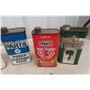 Image 3 : 4 Quart Oil Cans - Castrol Outboard , Chrysler Power Steering
