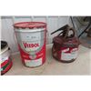 Image 3 : 5 Gallon Pails, Shell, Veeoil, Coop + Esso Grease 