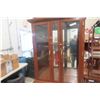 Image 4 : China Cabinet 2 Piece with Shelves 75"x37"x16"