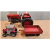 Image 7 : MASSEY MF 175 DIESEL 1/6TH DIECAST, MASSEY 362 TRACTOR AND TRAILER.
