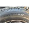 Image 6 : SET OF 4 MICHELIN SNOW TIRES ON RIMS SIZE 225 60R 17