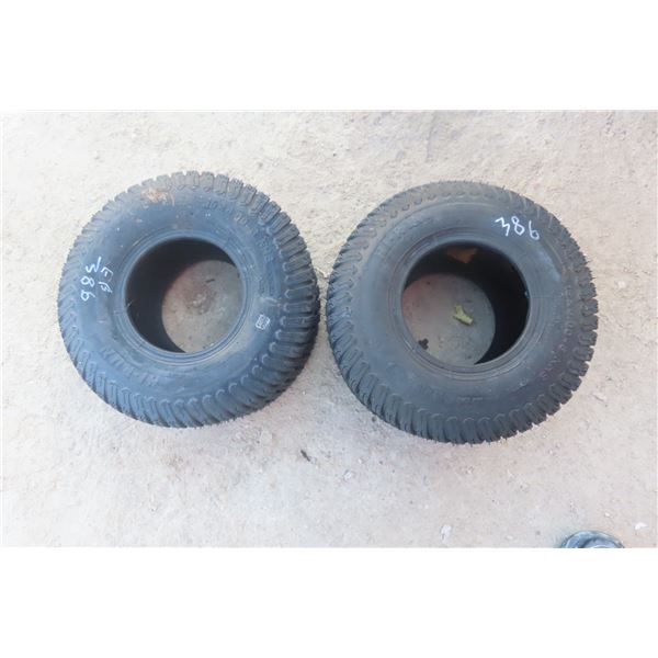 2x New Lawn Tractor Tires 15x6.00-6