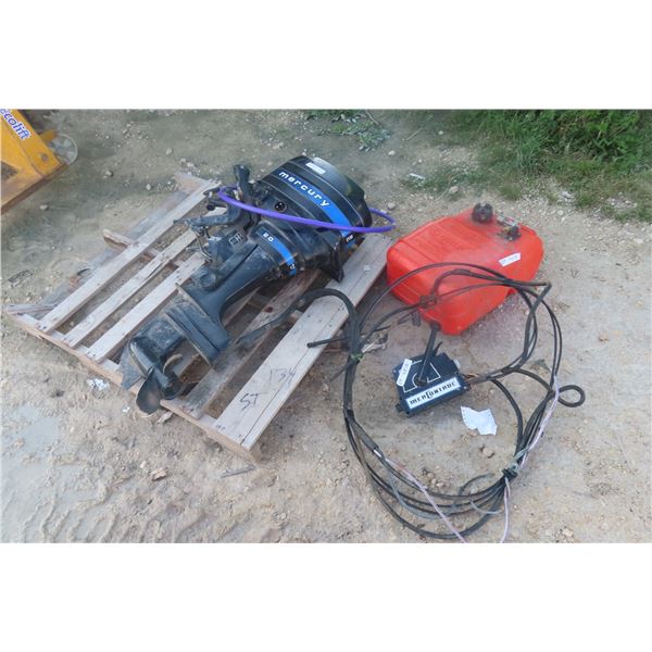 Mercury 20HP Outboard, Short Shaft, Electric Start