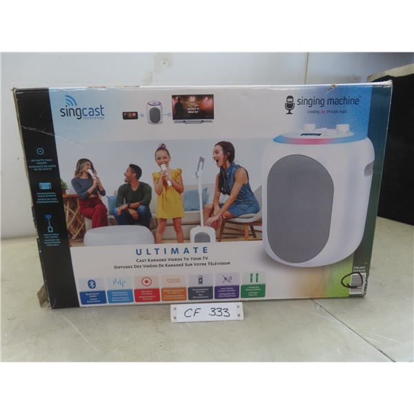 Singcast Singing Machine Cast Karaoke to Your Tv New or Store Return